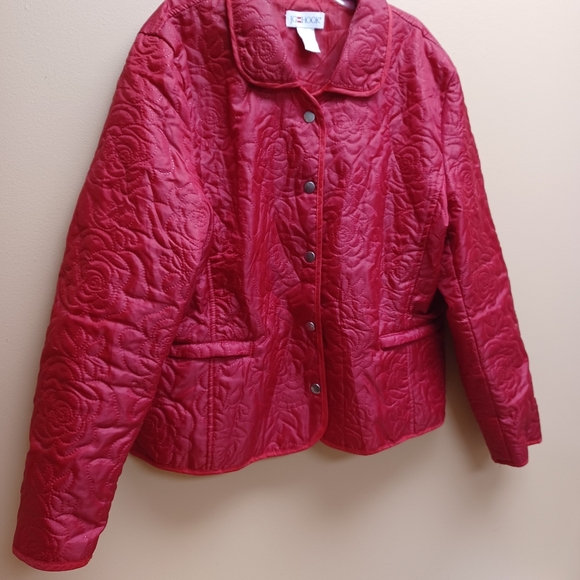 Quilted floral design jacket - XL - Picture 4 of 9